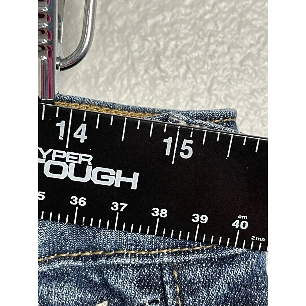 Vigoss The Thompson Tomboy Skinny Jeans Size 29/27 Blue Stretch Denim Low‎ Rise
